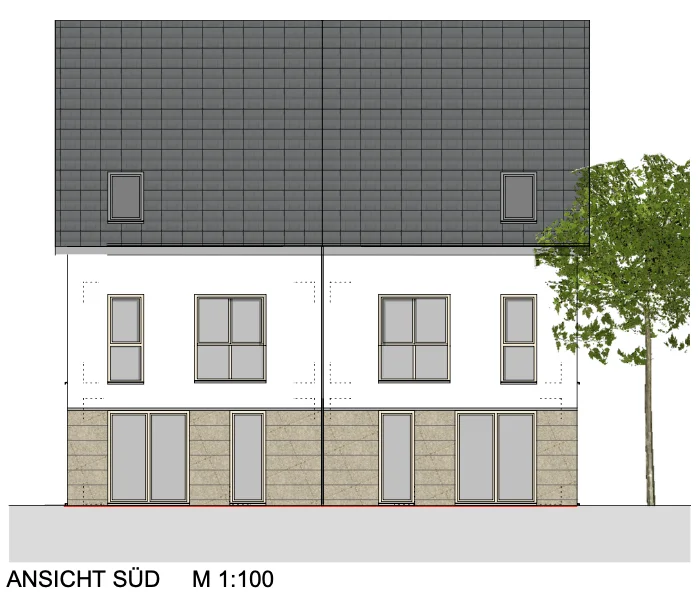 Hofmarkstraße 3 – Ansicht Süd